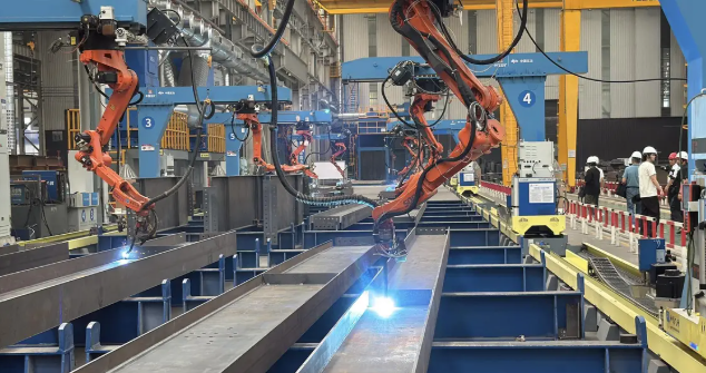 12m H-Beam Welding & Cutting Integrated Robot Enables High-Efficiency, Teachless Intelligent Production