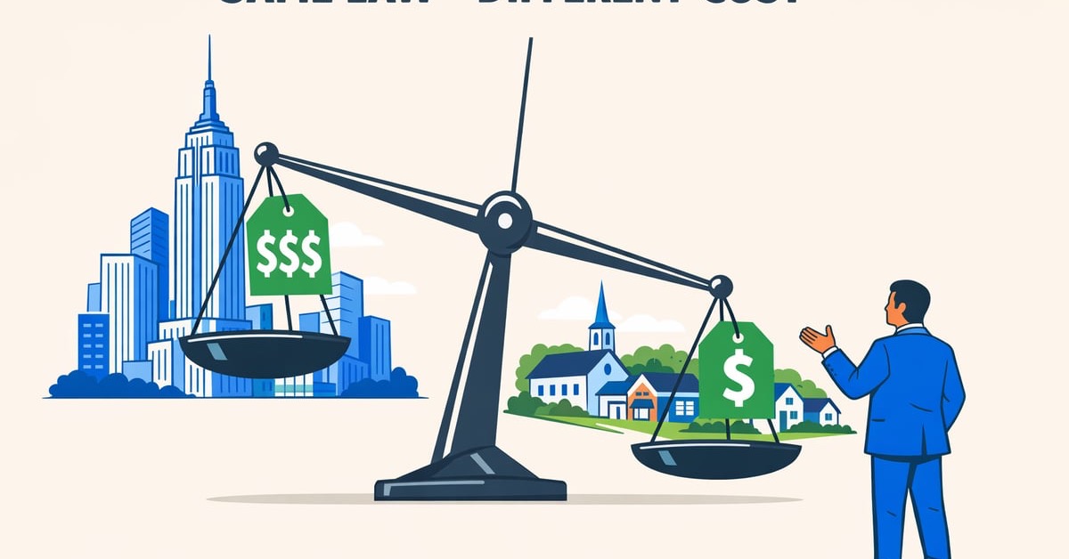 New York LLC Publication Costs Range from $395 to $1,795 by County, New Industry Data Shows