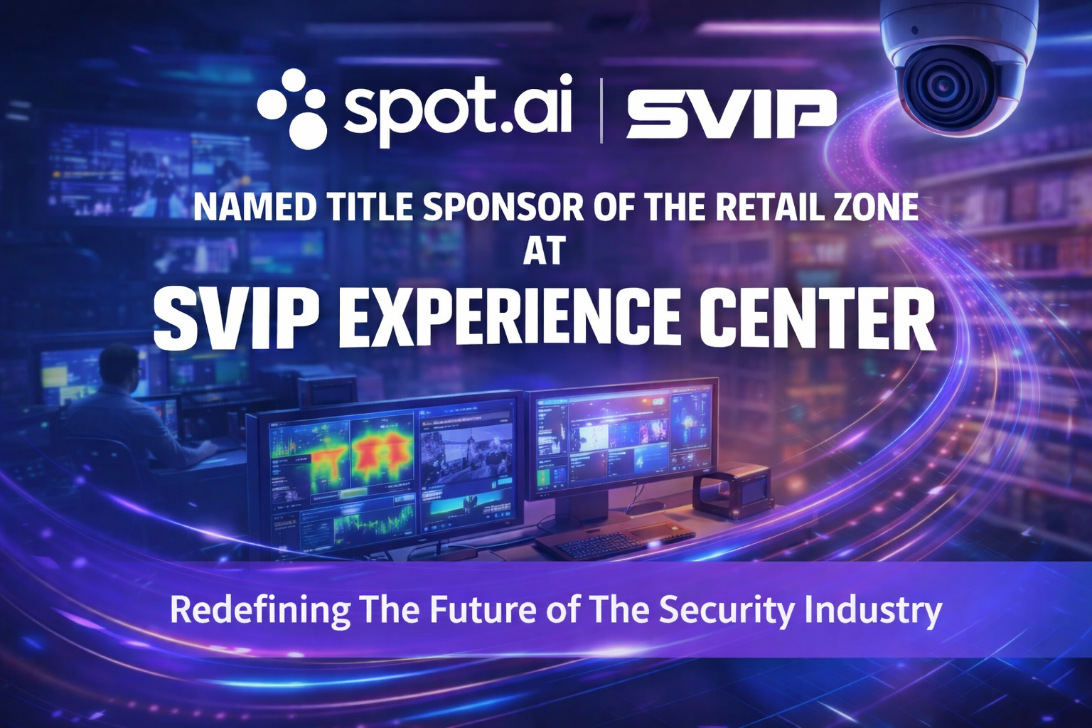 Spot AI Named Title Sponsor of Retail Zone at SVIP Experience Center: Redefining the Future of The Security Industry
