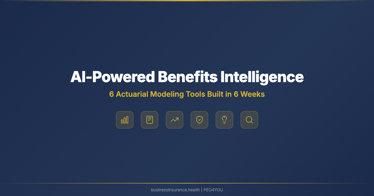 Boston Benefits Firm Uses AI to Develop Suite of Actuarial Modeling Tools for Employers