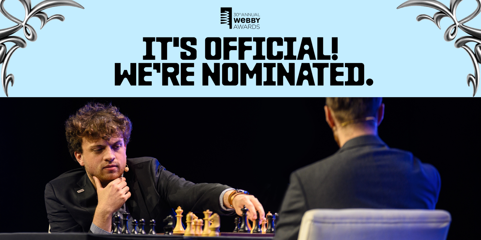 ‘Hans Niemann vs. You’ Shortlisted in Two Categories at the 30th Annual Webby Awards
