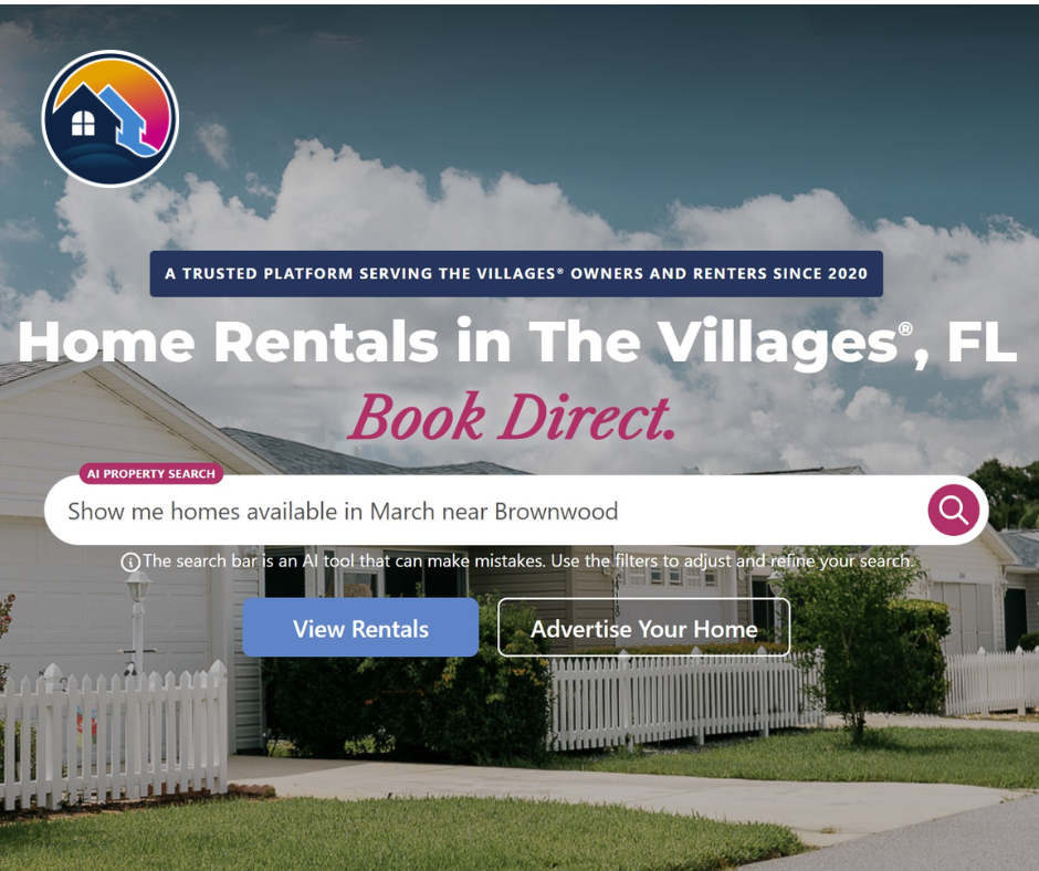 Owner Managed Rentals in The Villages, Florida: Rent From A Villager Expands Trusted Platform
