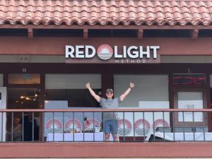 Carlsbad California Red Light Method Sign