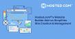 Hosted.com Introduces Website Builder to Support SMEs Creating Websites Without Coding