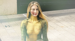 Jamie Logan as an endangered fish