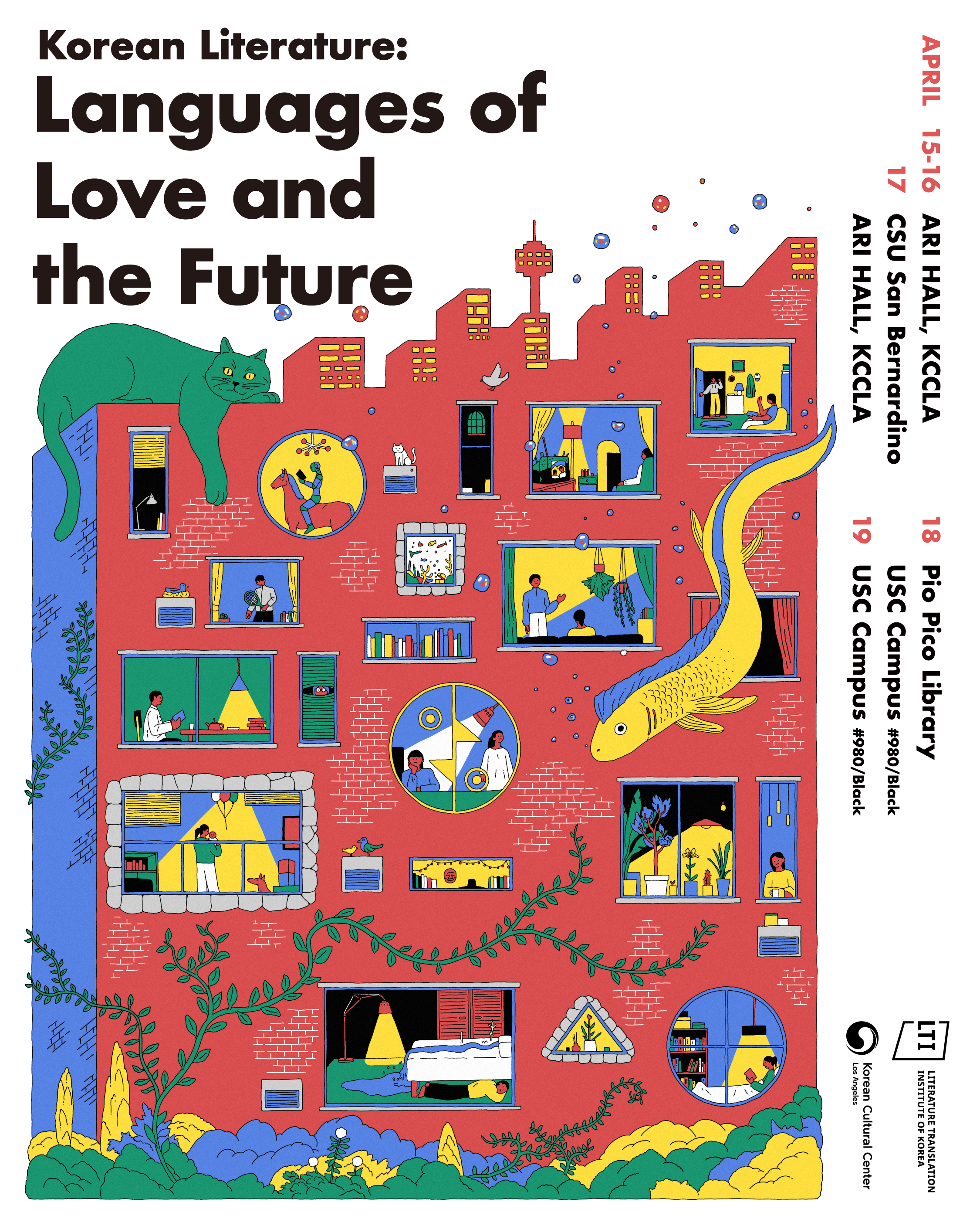 KCCLA & LTI Korea Host Korean Literature Series