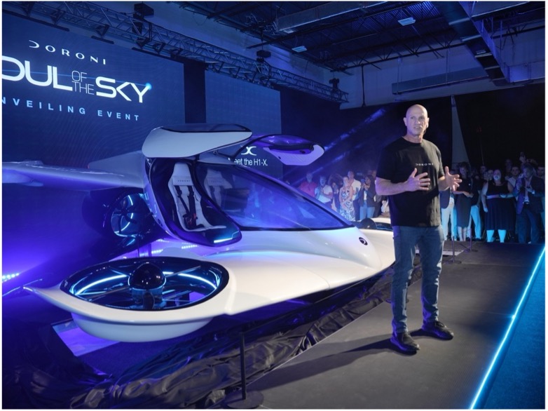Doroni Aerospace Unveils the H1-X ‘Flying Car’ at Soul of the Sky Event