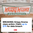 Krispy Kreme Data Security Settlement Opens Claims Process for Eligible Individuals