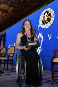 The most decorated U.S. Paralympic Track and Field athlete, Tatyana McFadden, is the winner of the 96th AAU Sullivan Award Tatyana McFadden wins the 96th AAU Sullivan Award
