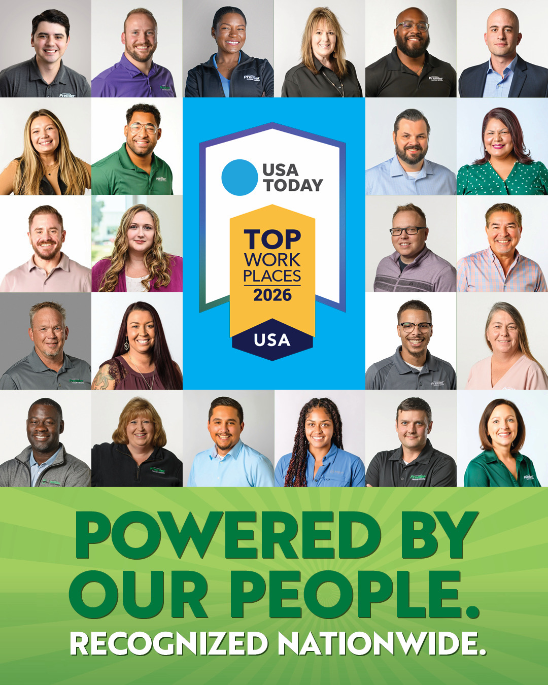 Premier Trailer Leasing Named a 2026 Top Workplace by USA Today