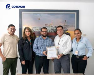 Grupo Cotemar refrenda su compromiso con el bienestar y la calidad de vida de sus colaboradores, al recibir la certificación Empresa de Diez, por parte del Instituto del Fondo Nacional de la Vivienda para los Trabajadores (INFONAVIT), así como el reconocimiento por parte del Instituto del Fondo Nacional para el Consumo de los Trabajadores (FONACOT), por su compromiso para facilitar el acceso al crédito de nómina FONACOT a sus colaboradores Reconocimiento FONACOT