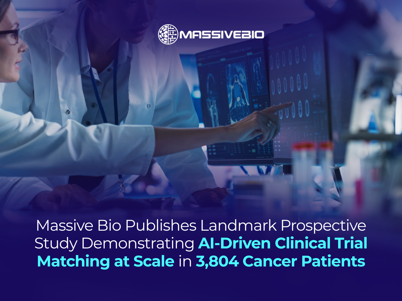 Massive Bio Publishes Prospective Study on AI-Driven Clinical Trial Matching in 3,804 Cancer Patients