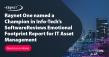 Raynet One named a Champion in the 'SoftwareReviews Emotional Footprint Diamond' for IT Asset Management (Midmarket)