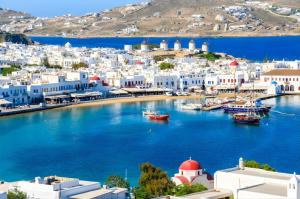 This is an overhead image of Greece.