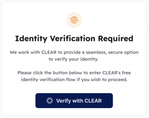 Propper verify with CLEAR