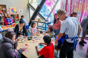 MathHappens Foundation will be featured at this year’s InterActivity Conference, a leading international gathering of children’s museums, educators, and cultural institutions, taking place April 21–23 in San Diego Families at the Math Room at New Children's Museum, San Diego