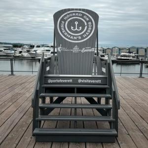 Canadian Giant Adirondack Chair in Europe