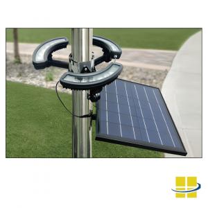 APOL 18-watt LED Solar Flagpole Light (Installation Angle 2)