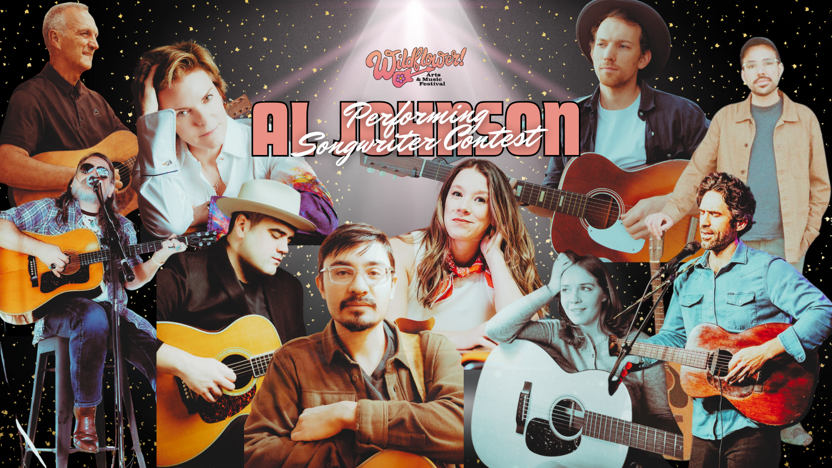 Wildflower! Arts & Music Festival Announces Top 10 Finalists for the Al Johnson Performing Songwriter Contest