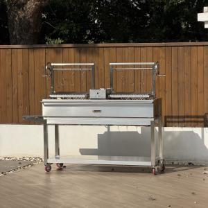 Prokan 77” Infinity Argentine XL Charcoal and Wood BBQ Grill