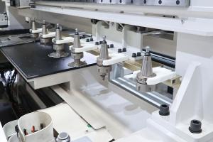 Detail of Wood CNC Machine