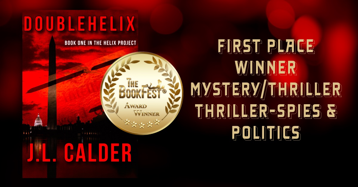 J.L. Calder Wins First Place for the Book ‘DoubleHelix’ at The BookFest® Awards Spring 2026