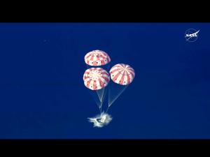 Artemis 2 splashdown