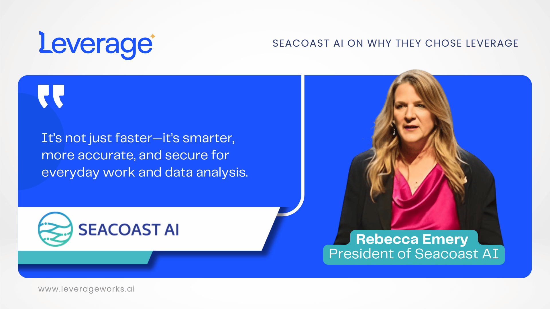 Seacoast AI Uses Leverage’s Sovereign AI to Put Its Data to Work