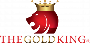 The Gold King logo trusted gold buyer Gold Coast paying cash for gold jewellery and bullion