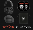 HEAVYS Launches Official Motörhead Limited Edition Shells for H1H Headphones