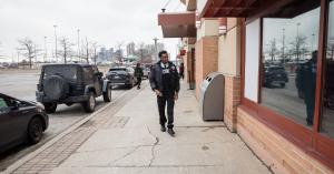 247 Gard mobile patrol security vehicle providing real-time property protection and theft prevention for commercial sites in Canada