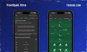 Écrans de Football Xtra en français avec analyse d'avant-match Liverpool versus PSG, statistiques de buts et tirs par match, et composition du PSG en 3-5-1-1 avec Kvaratskhelia et Dembélé