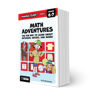 Math Adventures: A daring crew of detectives use humor, problem-solving and fun manga art to show math isn't just for the classroom.