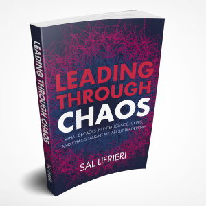 Leading Through Chaos book cover by Sal Lifrieri, published 2026