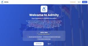 Admity.ai website