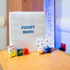 Tabletop display with a 
