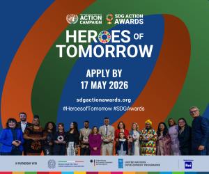 In a time of growing global challenges, progress depends on those who choose to act now Lead Visual 3 Colours Horizontal 2026 Awards