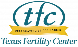 Current and former Texas Fertility Center patients are invited to bring their children for an afternoon of fun and celebration at the 38th Annual Texas Fertility Center Baby Reunion TFC logo