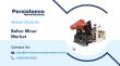 Bolter Miner Market Set to Grow at 10.7% CAGR Through 2033 | Persistence Market Research