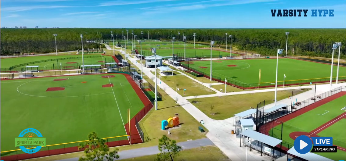 Varsity Hype Partners with Publix Sports Park to Bring Live Streaming to All 13 Baseball Diamonds in Panama City Beach
