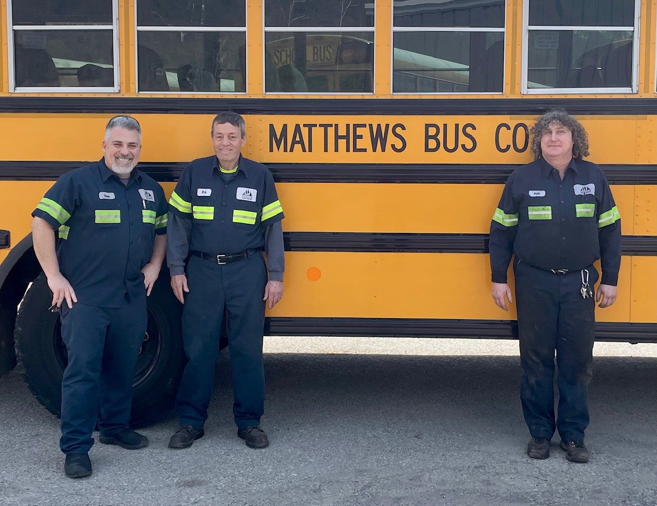 Matthews Bus Company’s West Jefferson Maintenance Team Praised for Outstanding Dedication to Safety