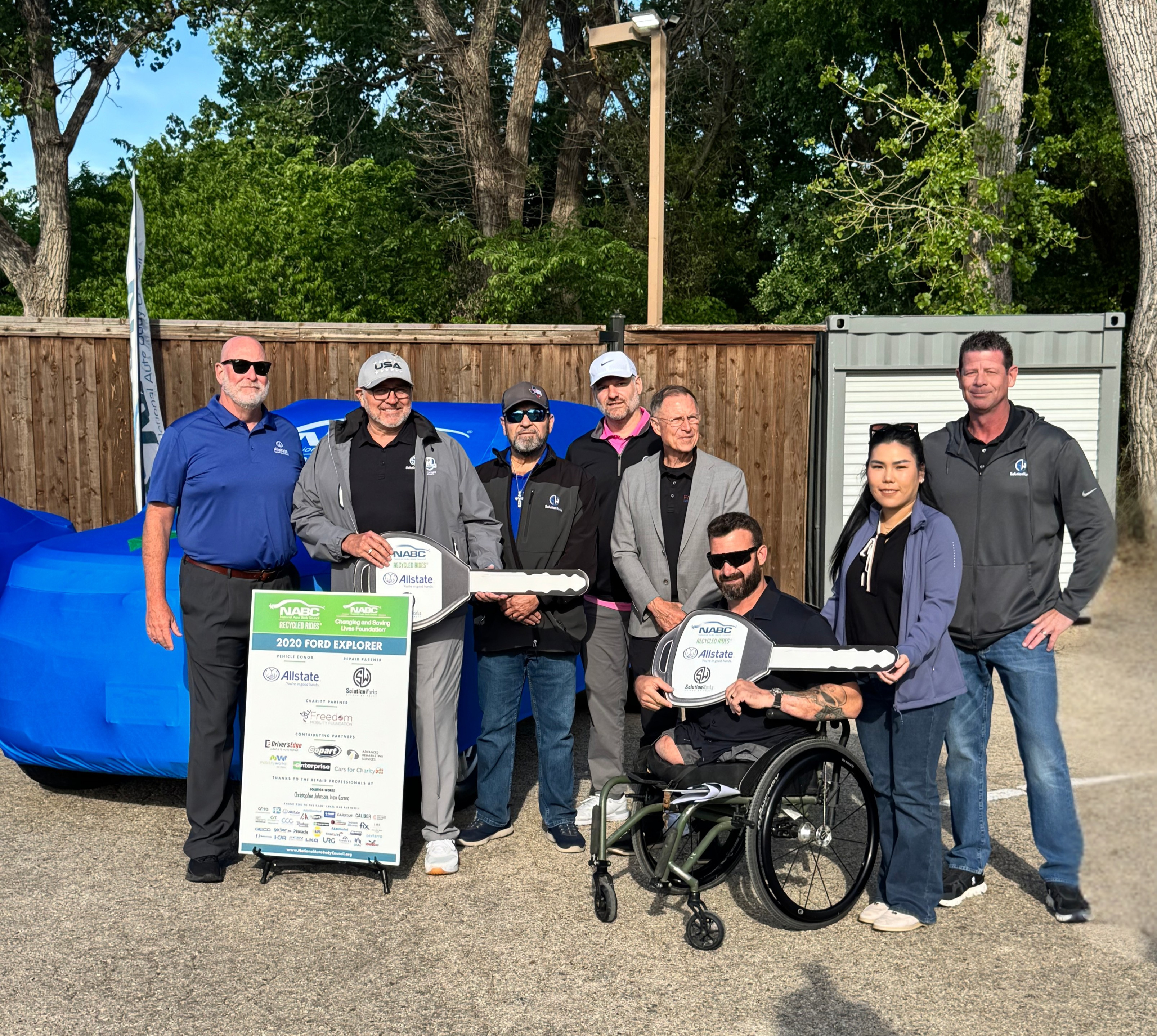 SolutionWorks Supports U.S. Veterans Through NABC Recycled Rides Program at Lone Star Golf Fundraiser