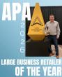 Awards By Walsh's Receives APA  Large Business Retailer of the Year Award