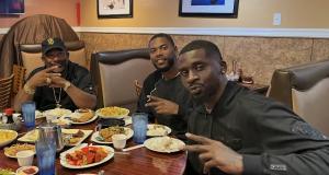 THA BISHOP HAVING DINNER WITH GRIII AND MIKE WILLIE
