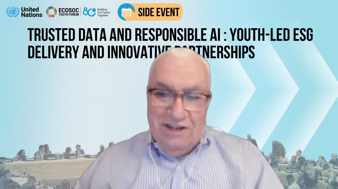 At U.N. Youth Forum Side Event, Speakers Urge Trusted Data and Responsible AI for Verifiable ESG Delivery