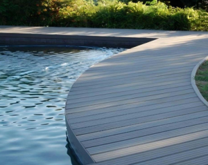 Wood-plastic composite (WPC) material