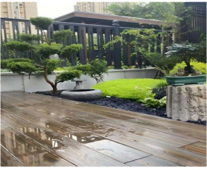 Sustainable Wood-Plastic Flooring Solution