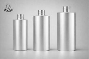 Aluminum Bottles With Flat Shoulder