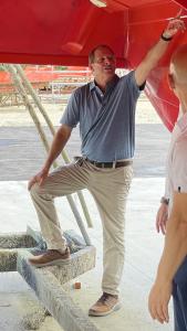 Michael Hickam, Century Boats Plant Manager