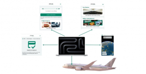 ZIPAIR Tokyo Inc. (“ZIPAIR”) today announced the fleetwide deployment of MacBook Pro as its fully-integrated single-device inflight server platform, alongside the airline's transition to Starlink's low-Earth-orbit (LEO) connectivity